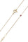 Collier COLLIER MODERNE OR JAUNE RUBIS 58 Facettes 078491