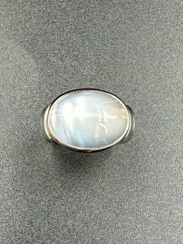 Bague 55 Bague 2 Ors Pierre de lune 58 Facettes