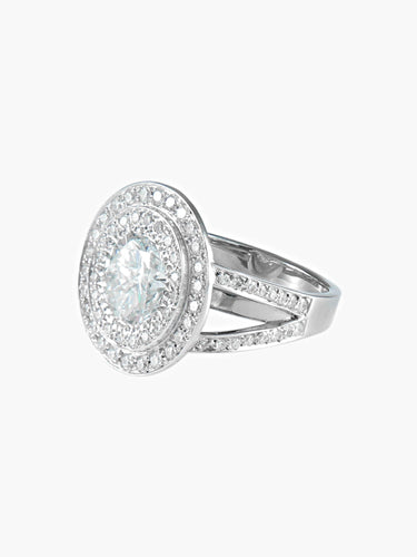 Bague 52 Bague Solitaire Diamants 58 Facettes
