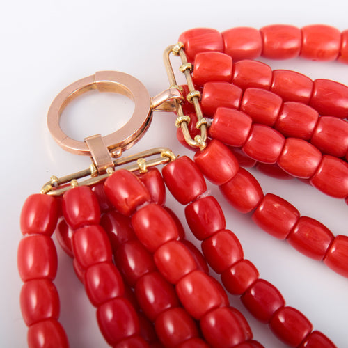 Collier Collier Corail 7 rangs 58 Facettes 355.160