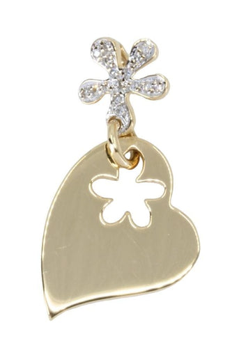 Pendentif PENDENTIF COEUR DIAMANTS 58 Facettes 055841