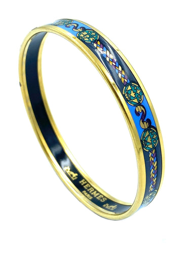 Bracelet Hermès. Bracelet émail 58 Facettes