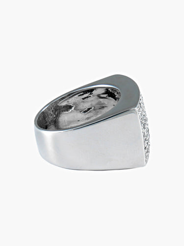 Bague 56 Bague Pavage Diamants 58 Facettes