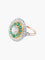 Bague 50 Bague Diamants Emeraudes 58 Facettes