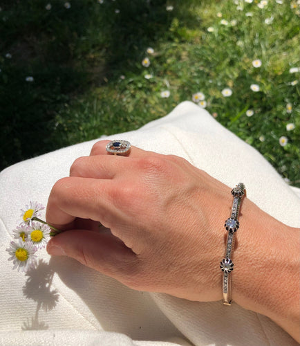 Bracelet Bracelet jonc, diamants 58 Facettes 54