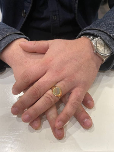 Bague CHEVALIÈRE 3 ORS 58 Facettes 058391