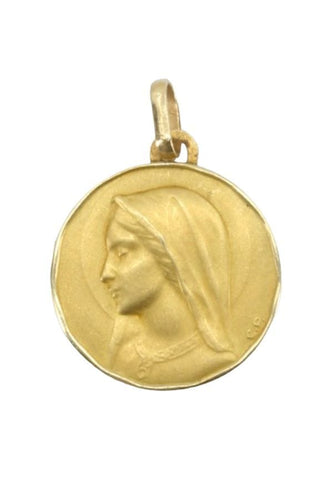 Pendentif MÉDAILLE VIERGE ANCIENNE 58 Facettes 055261