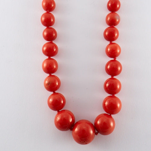 Collier Collier corail en Chute 58 Facettes