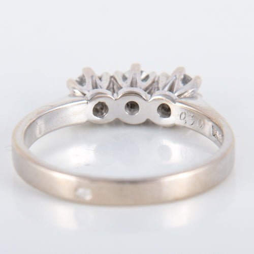 Bague 53 Bague Trilogie Diamants 58 Facettes 8397