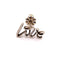 Boucles d'oreilles Boucle d oreille Solo Tiffany Love Argent 58 Facettes