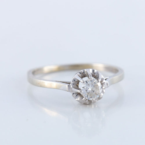 Bague 60 Bague Solitaire Diamant 0.40ct 58 Facettes JE113