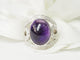 Bague 59 Bague Améthyste Diamants 58 Facettes 28814