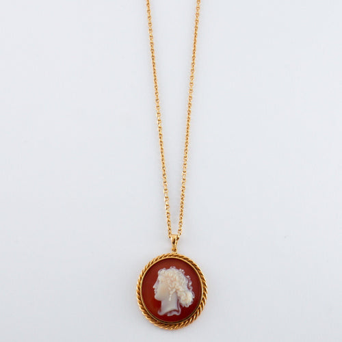 Pendentif Pendentif torsadé - camée ancien 58 Facettes 1040