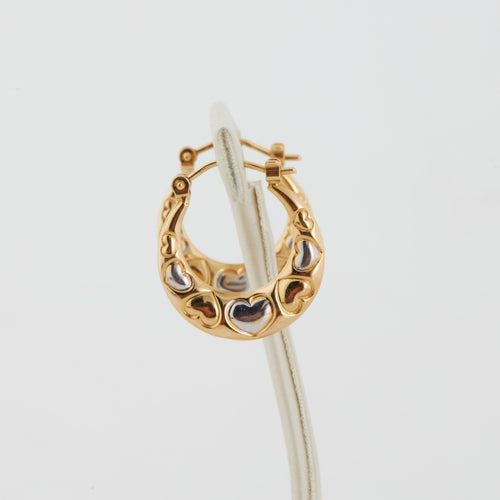 Boucles d'oreilles Boucles d'oreilles Créoles Or jaune 58 Facettes RÉF 7011/19