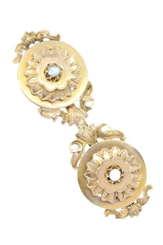 Broche BROCHE PERLES ANCIENNES NAPOLÉON III 58 Facettes 047881