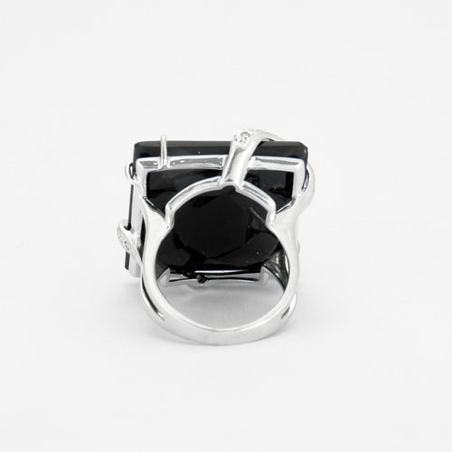 Bague 52 Bague Diamants, Onyx 58 Facettes