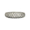 Bague 53 Bague jonc or blanc pavage diamants 58 Facettes 1-1142/1