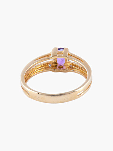 Bague 53 Bague 2 Ors Améthyste 58 Facettes