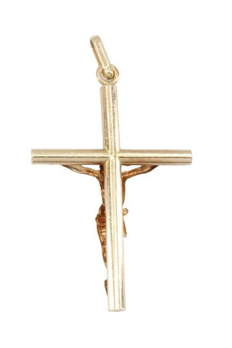 Pendentif Pendentif croix Or jaune 58 Facettes 079411