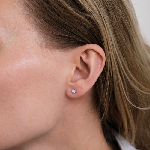 Boucles d'oreilles Boucles d'oreilles en Or blanc & diamants 58 Facettes