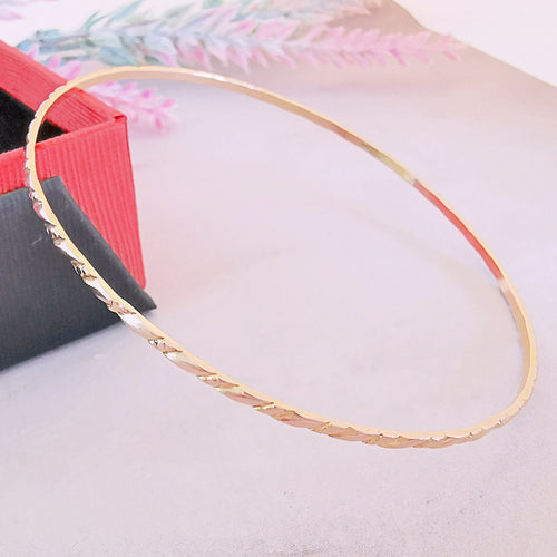 Bracelet Bracelet Jonc ciselé 5,28 gr Or Rose 58 Facettes AA 1490