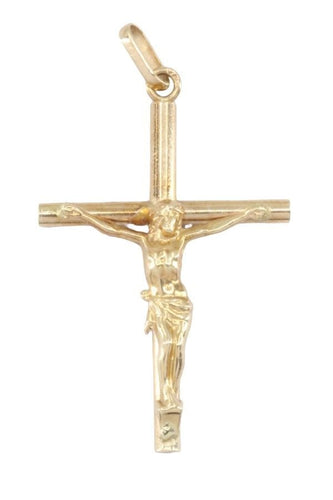 Pendentif Pendentif croix Or jaune 58 Facettes 079411
