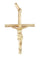 Pendentif Pendentif croix Or jaune 58 Facettes 079411