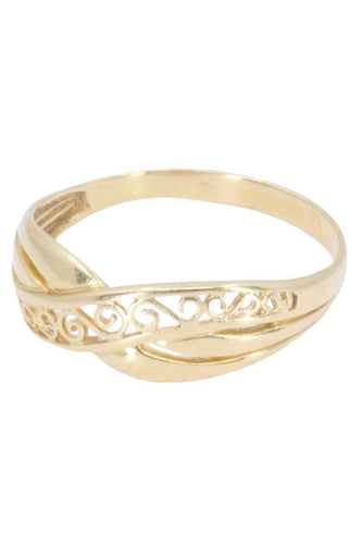 Bague BAGUE MODERNE FILIGRANE 58 Facettes 072641