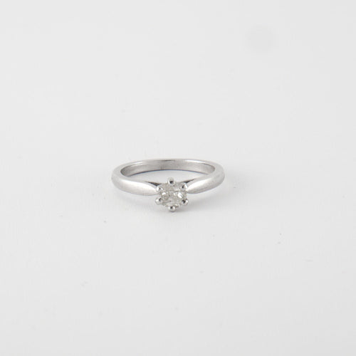 Bague 52 Bague Solitaire Diamant 0.45ct 58 Facettes