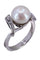 Bague BAGUE PERLE ET DIAMANTS 58 Facettes 076141