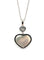 Collier Chopard. Collection Happy Hearts, collier or blanc, nacre et diamant 58 Facettes