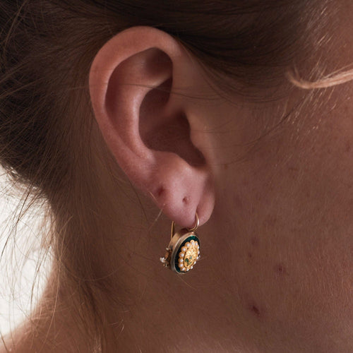 Boucles d'oreilles Boucles d Oreille Anciennes 58 Facettes