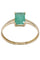 Bague 54 BAGUE MODERNE ÉMERAUDE 58 Facettes 074121