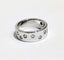 Bague 58 Bague ruban or blanc diamants 58 Facettes 1-767/6