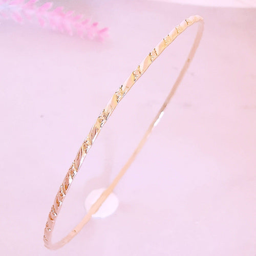 Bracelet Bracelet Jonc ciselé 5,46 gr Or Rose 58 Facettes AA 1492