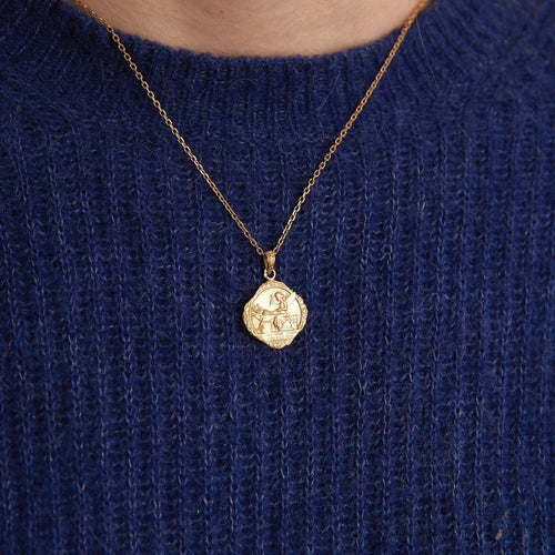 Pendentif Médaille romantique, début XXème 58 Facettes