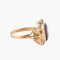Bague 52 Bague Pierre mauve 58 Facettes