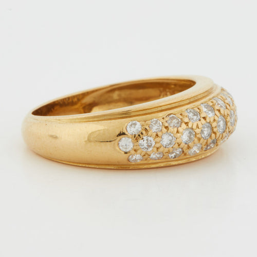 Bague 52 Bague Or jaune Diamants 58 Facettes REF 11026/14