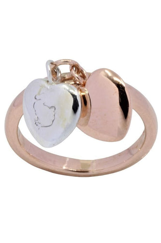 Bague 50 BAGUE COEURS SIGNÉE "DODO" 58 Facettes 040241