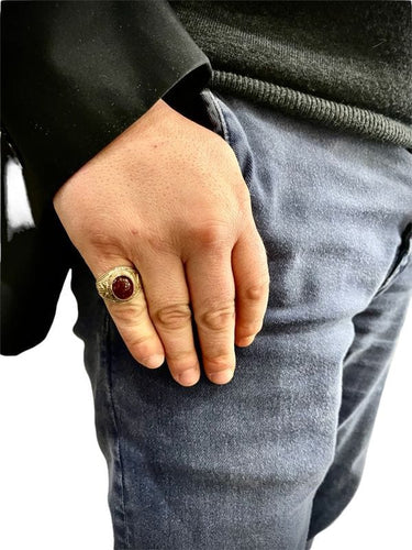 Bague CHEVALIÈRE UNIVERSITAIRE AMÉRICAINE 58 Facettes 038241