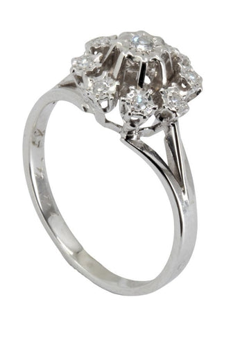 Bague BAGUE MARGUERITE DIAMANTS 58 Facettes 045181
