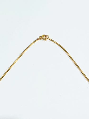 Collier Chaine or rose Maille Gourmette 58 Facettes