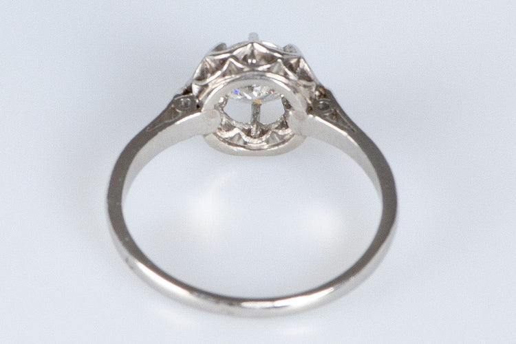 Bague 55 Bague solitaire Or blanc Diamant 58 Facettes J5330495938-AIG6