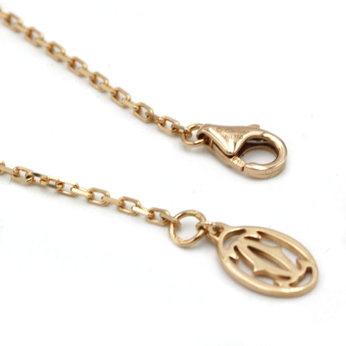 Bracelet CARTIER - Bracelet D'Amour Or rose Saphir 58 Facettes 240102R