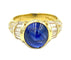 Bague ADLER - Bague or jaune, saphir et diamants 58 Facettes