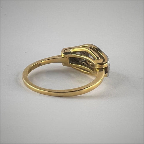 Bague Bague Ancienne Or et Diamants 58 Facettes LOT 3570