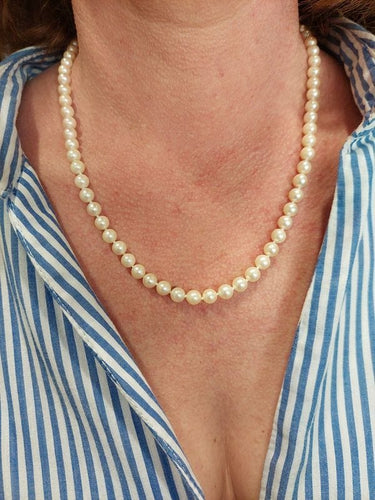 Collier COLLIER DE PERLES CHOKER 58 Facettes 065441