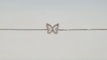 Bracelet Bracelet papillon en Or blanc & diamants 58 Facettes