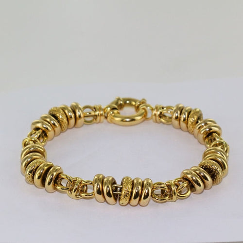 Bracelet Bracelet maille fantaisie fermoir marin 58 Facettes