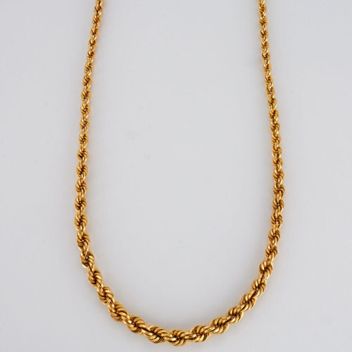 Collier Collier en or jaune 58 Facettes